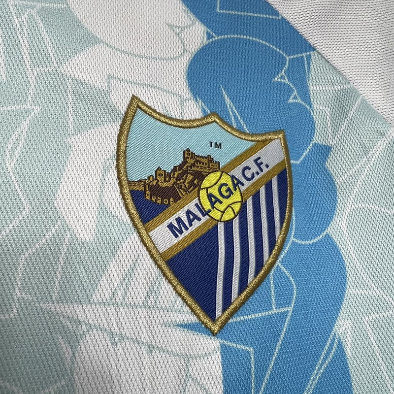 Camisa Malaga Home 24/25 - Torcedor Masculina