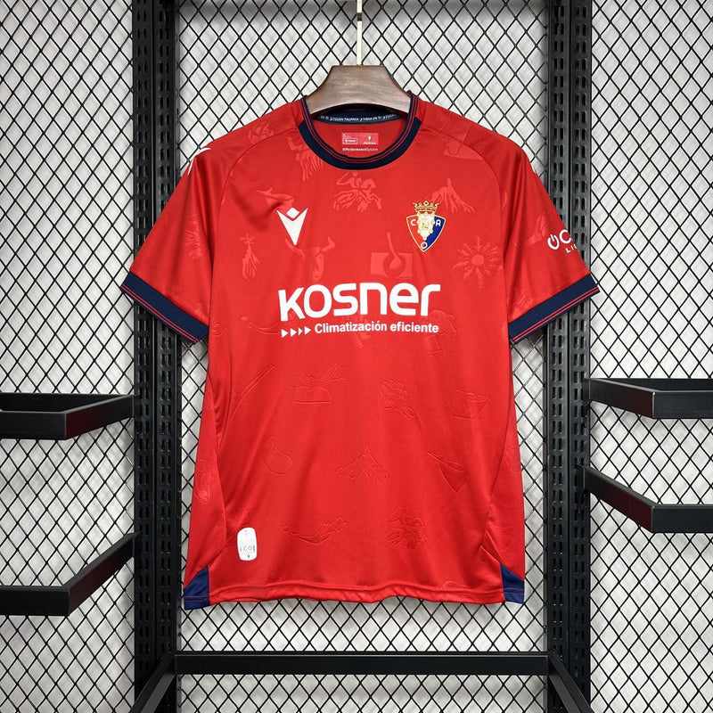 Camisa Osasuna Hime 24/25 - Torcedor Masculina