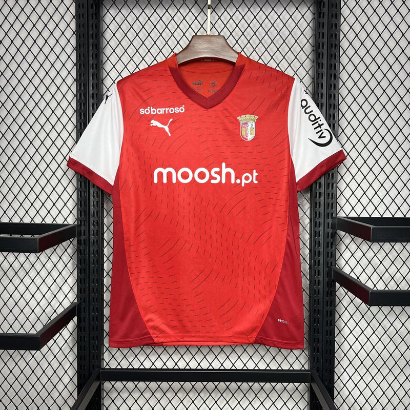 Camisa Braga Home 24/25 - Adidas Torcedor Masculina