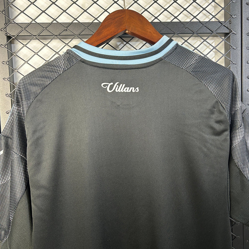 Camisa Aston Villa Away 25/26 Castore Torcedor Masculina - Lançamento