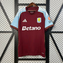 Camisa Aston Villa Home 25/26 Castore Torcedor Masculina - Lançamento