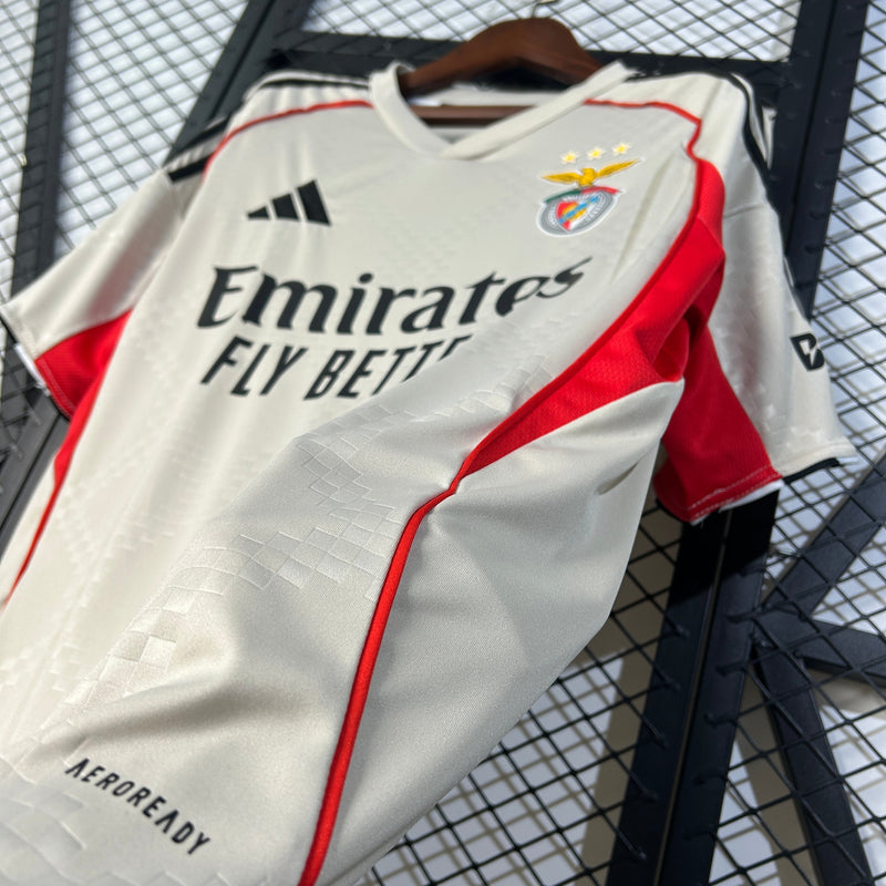 Benfica Away 25/26 - Adidas Torcedor Masculina - Lançamento