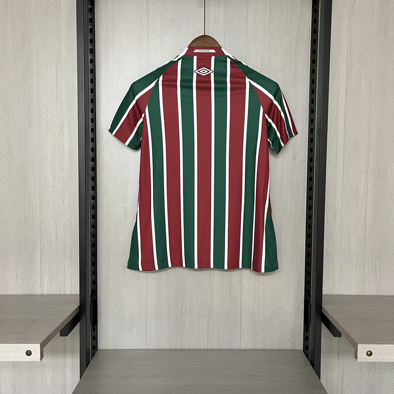 Camisa Fluminense Home 25/26 - Versão Feminina - Lançamento