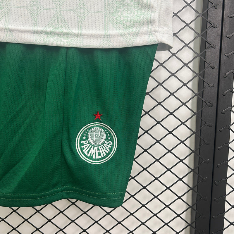 Kit Infantil Palmeiras Visitante 25/26 - Lançamento