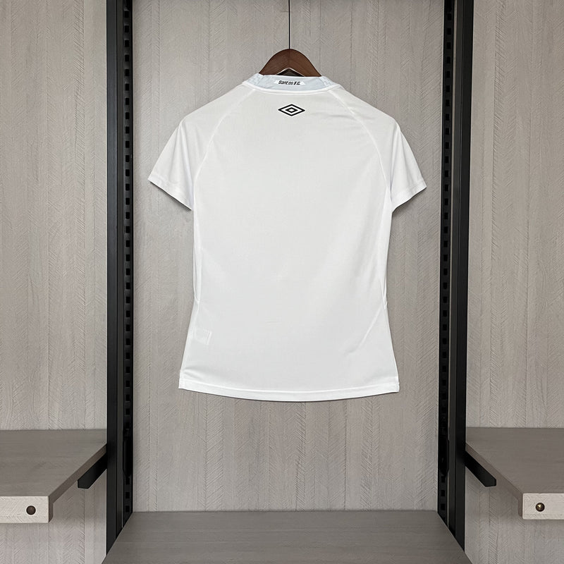 Camisa Santos Home 25/26 - Umbro Feminina - Lançamento