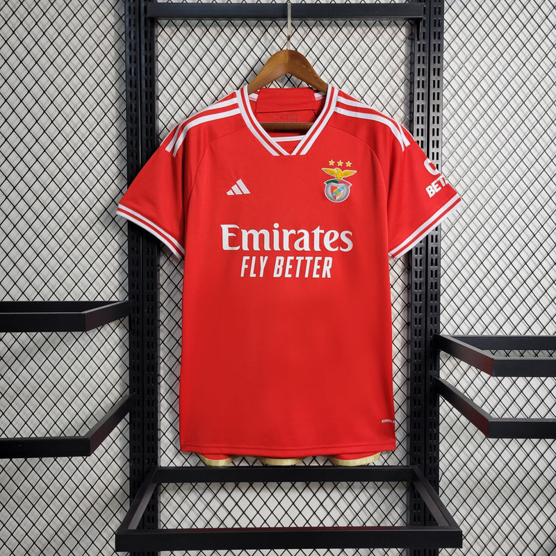 Camisa Benfica Home  23/24 - Adidas Torcedor Masculina