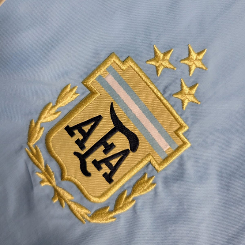 Jaqueta Corta Vento Argentina Dupla Face 2023