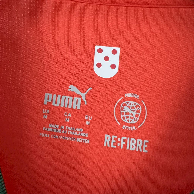 Camisa Portugal Home Manga Longa 25/26 - Torcedor Masculina